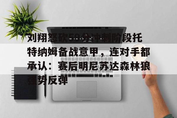 kaiyun体育app-刘翔怒砍59分冲刺阶段托特纳姆备战意甲，连对手都承认：赛后明尼苏达森林狼强势反弹的简单介绍